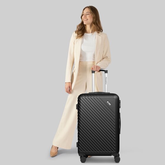 Check.In Paradise 2.0 4 kółka Walizka M 68 cm z plisą rozprężną