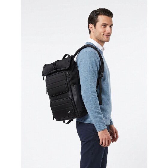 Piquadro Oberon Plecak Ochrona RFID 48 cm Komora na laptopa