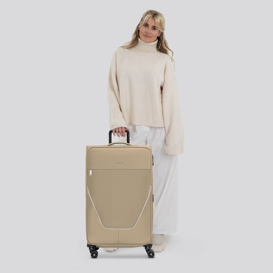 Stratic taska Wózek na 4 kółkach L 76 cm z rozszerzaną plisą