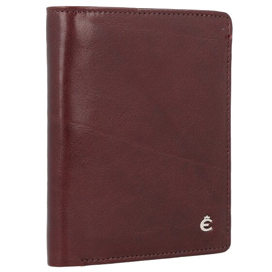Esquire Toscana Portfel Ochrona RFID Skórzany 9 cm