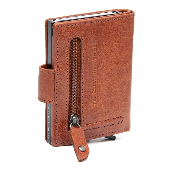 The Chesterfield Brand Barrea Portfel Ochrona RFID Skórzany 7 cm