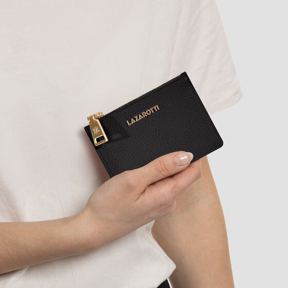 Lazarotti Bologna Leather Portfel z kluczem Skórzany 11.5 cm