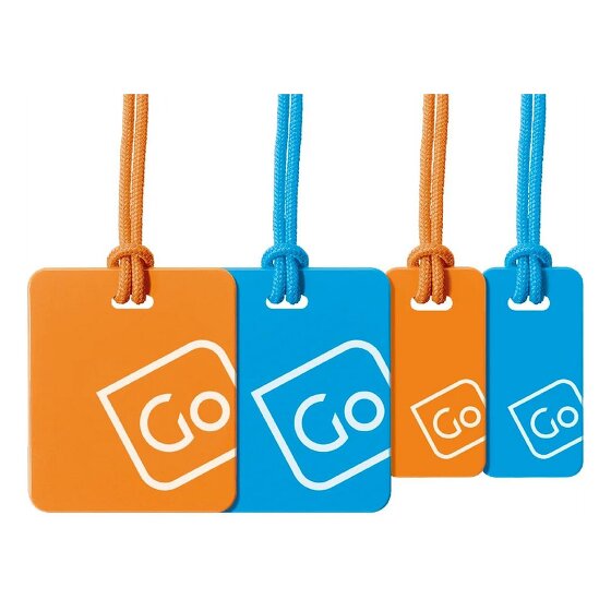 Go Travel Zestaw znaczników adresowych 4 szt.