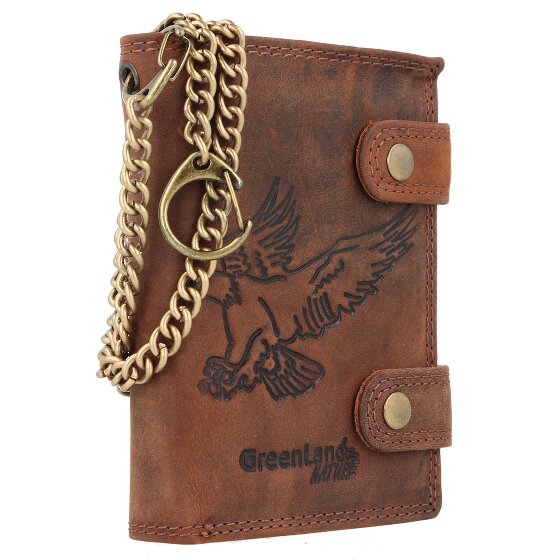 Greenland Nature Montenegro Portfel Ochrona RFID Skóra 2 cm