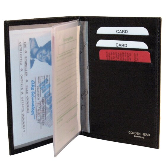 Golden Head Colorado Identity Card Case RFID Leather 8,5 cm