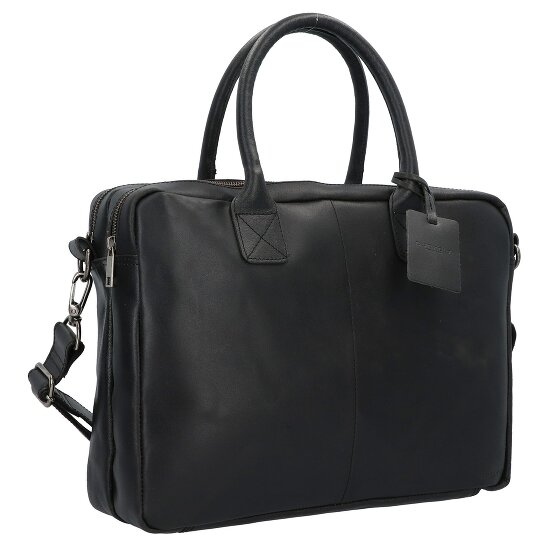 Burkely Vintage Taylor Briefcase Leather 40 cm Komora na laptopa