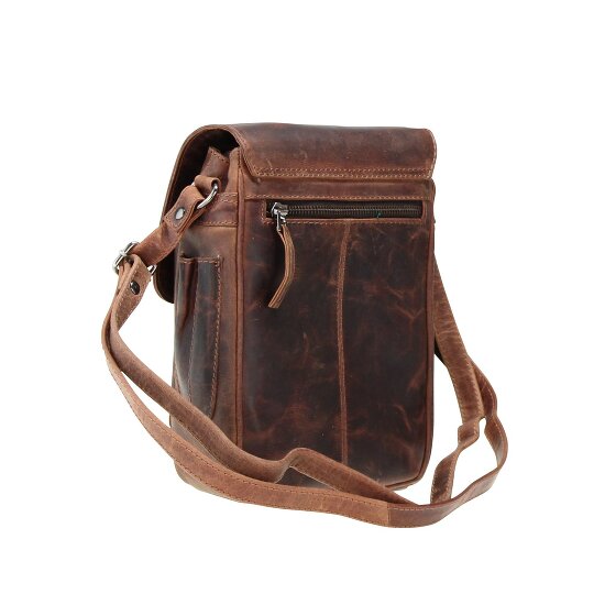 Greenland Nature Skórzana torba na ramię Montana 19 cm