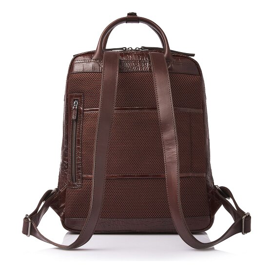 Castelijn & Beerens Emma Plecak Ochrona RFID Skórzany 41 cm Komora na laptopa