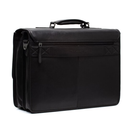 The Chesterfield Brand Glenwood Briefcase Messenger Skórzany 42 cm Komora na laptopa
