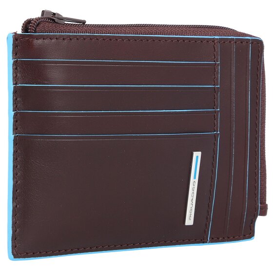 Piquadro Blue Square Etui na karty kredytowe Ochrona RFID Skóra 12 cm Pudełko na prezenty