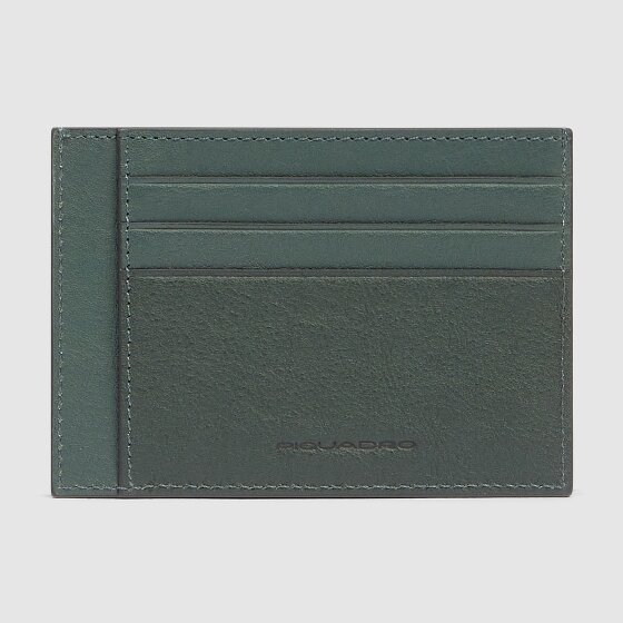 Piquadro Black Square Etui na karty kredytowe Skórzany 11 cm