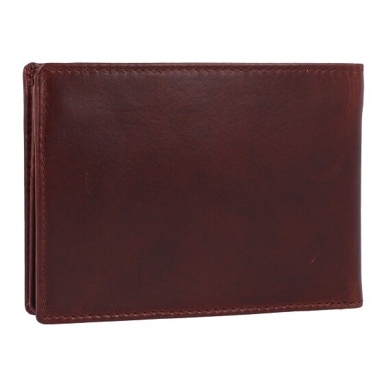 bugatti Romano Portfel Ochrona RFID Skórzany 12 cm