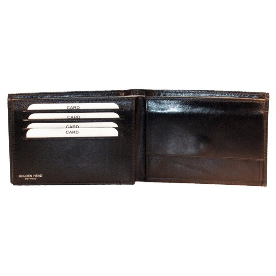Golden Head Colorado Wallet RFID Leather 12,5 cm