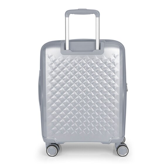 Gabol Queens 4 kółka Walizka kabinowy S 54 cm z plisą rozprężną