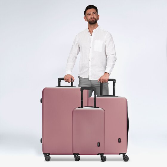 Redolz Essentials 09 3-SET 4 kółka Zestaw walizek 3-części