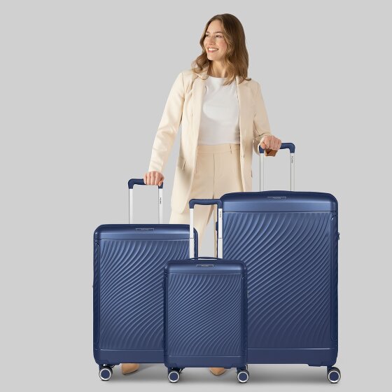 Picard Vienna 4 kółka Zestaw walizek 3-części z plisą rozprężną