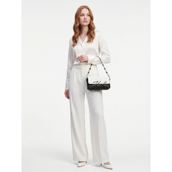 Karl Lagerfeld Signature 2.0 Torba na ramię Skóra 22 cm