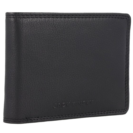Jack Kinsky Brisbane Portfel Ochrona RFID Skórzany 13 cm