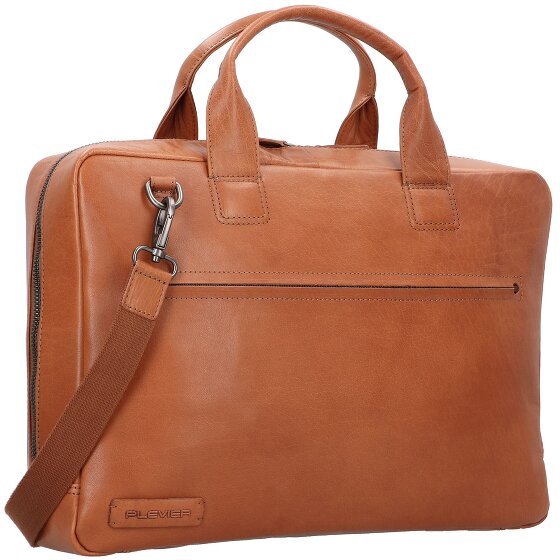 Plevier Rock Teczka Ochrona RFID Skórzany 43 cm Komora na laptopa