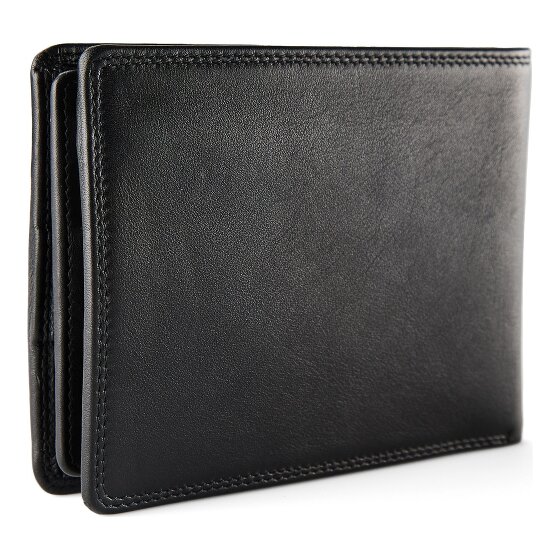 Braun Büffel Golf 3.0 Portfel Ochrona RFID Skórzany 12.5 cm
