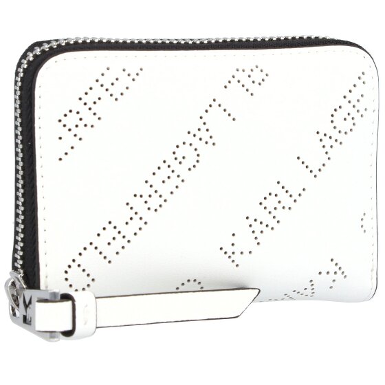Karl Lagerfeld Portfel dziurkowany skóra 10,5 cm