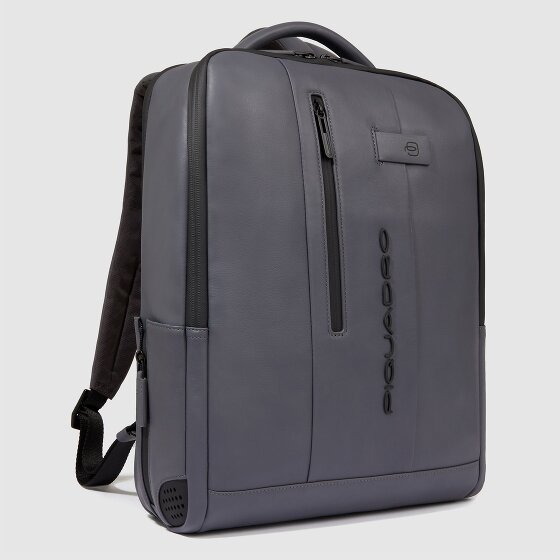 Piquadro Skórzany plecak Urban 41 cm z przegrodą na laptopa