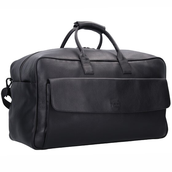 Buckle & Seam Skórzana torba podróżna Canary weekender 48 cm