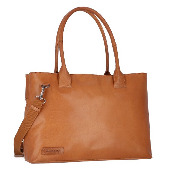 Plevier Rock Amber Torba na ramię Skórzany 43 cm Komora na laptopa