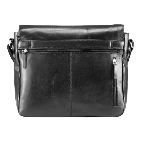 Jost Skagen Briefcase Messenger Skórzany 32 cm Komora na laptopa