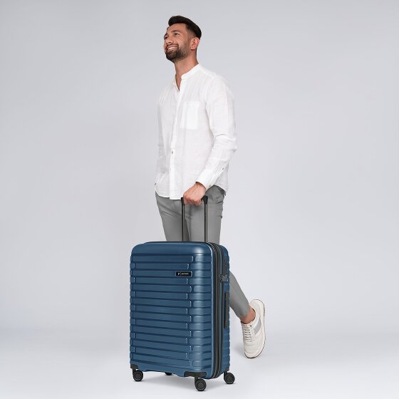 Pactastic Collection 04 THE MEDIUM + 4 kółka Walizka M 66 cm z plisą rozprężną