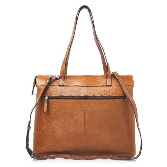 Castelijn & Beerens Lia Shopper Bag Ochrona RFID Skórzany 45 cm Komora na laptopa