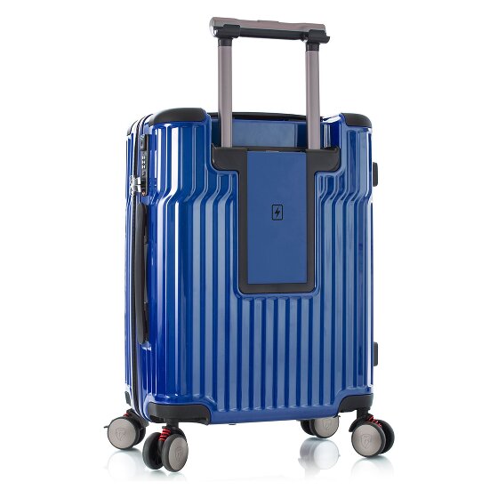 Heys Tekno 4 kółka Walizka kabinowy S 53 cm Komora na laptopa