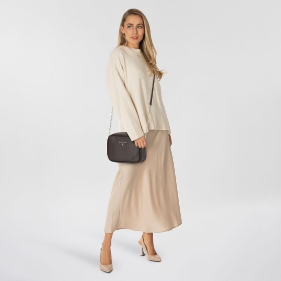 Patrizia Pepe Torba na ramię skórzana 20 cm