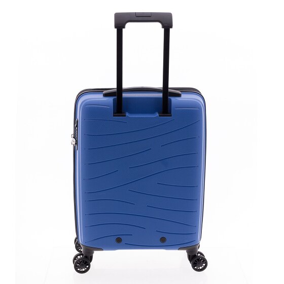 Gladiator 1700 4 kółka Walizka kabinowy 55 cm z plisą rozprężną