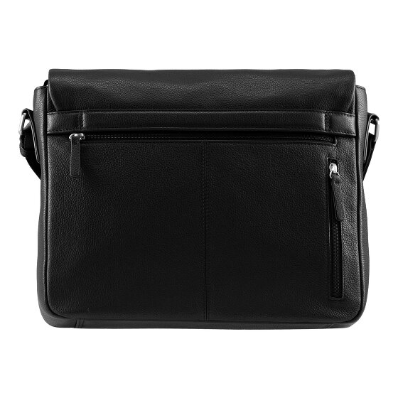 Jost Frankfurt Posłaniec Skórzany 36 cm Komora na laptopa