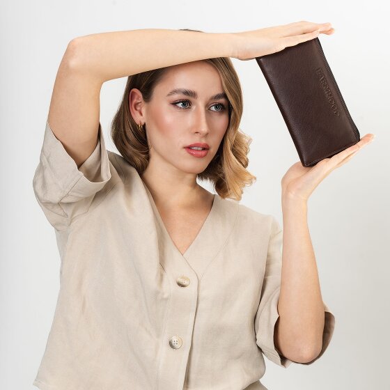 Farmhood Memphis Portfel Ochrona RFID Skórzany 19.5 cm