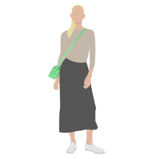 Lacoste Chantaco Classics Torba na ramię Skórzany 19 cm