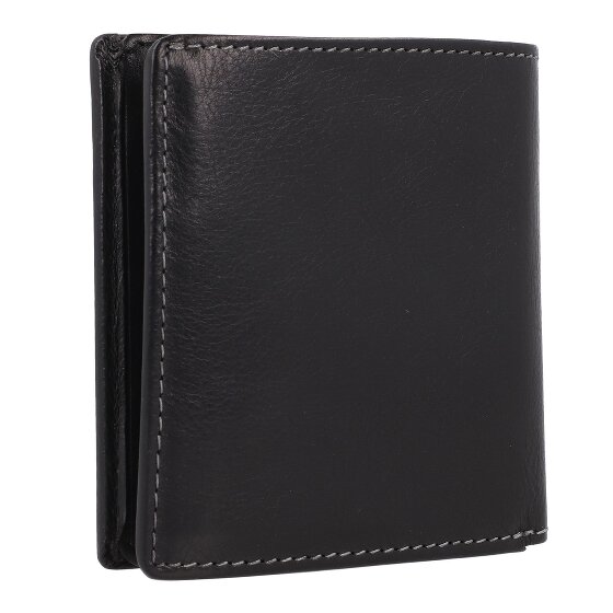 Braun Büffel Arezzo Portfel Ochrona RFID Skórzany 9.5 cm