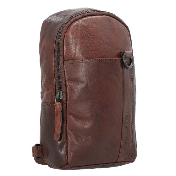 Spikes & Sparrow Skórzana torba na ramię Bronco 17,5 cm