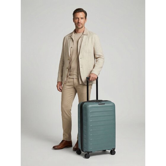 d&n Toronto 4 kółka Walizka M 65 cm z plisą rozprężną