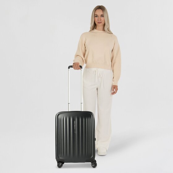 Samsonite Fyrm 4 kółka Walizka kabinowy S 55 cm z plisą rozprężną