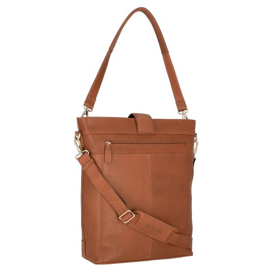 Plevier Bow Torba na ramię Skórzany 30 cm Komora na laptopa