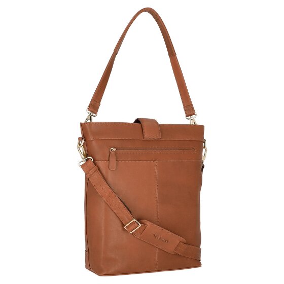 Plevier Bow Torba na ramię Skórzany 30 cm Komora na laptopa