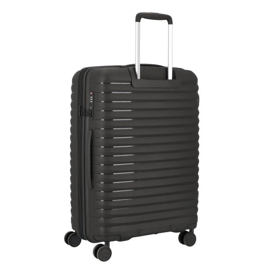 d&n Travel Line 4500 4 kółka Zestaw walizek 3-części z plisą rozprężną