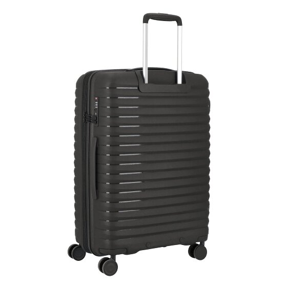 d&n Travel Line 4500 4 kółka Zestaw walizek 3-części z plisą rozprężną