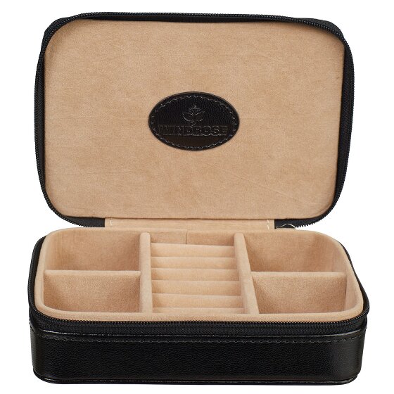Windrose Merino Jewellery Box 14 cm