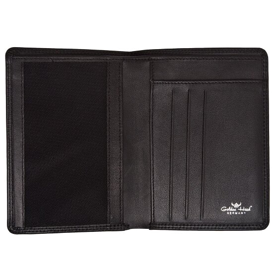 Golden Head Polo Identity Card Case RFID Leather 9 cm