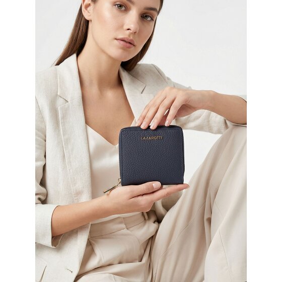 Lazarotti Bologna Leather Medium Zip-Around Wallet Leather 10 cm