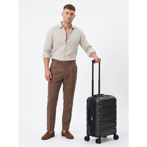 Delsey Paris Meteor 4 kółka Walizka kabinowa 55 cm z funkcją poszerzenia