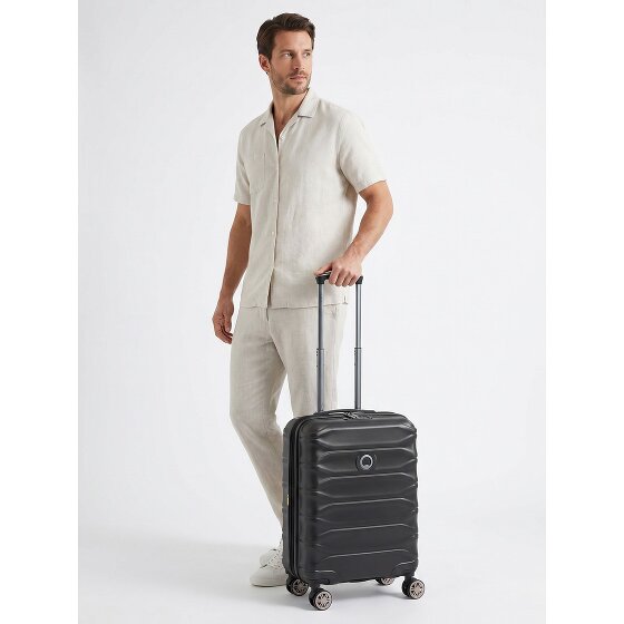 Delsey Paris Meteor 4 kółka Walizka kabinowa 55 cm z funkcją poszerzenia